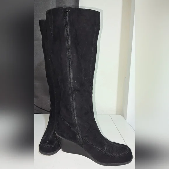 Aerosoles whats what black boots size 6 - Picture 4 of 7